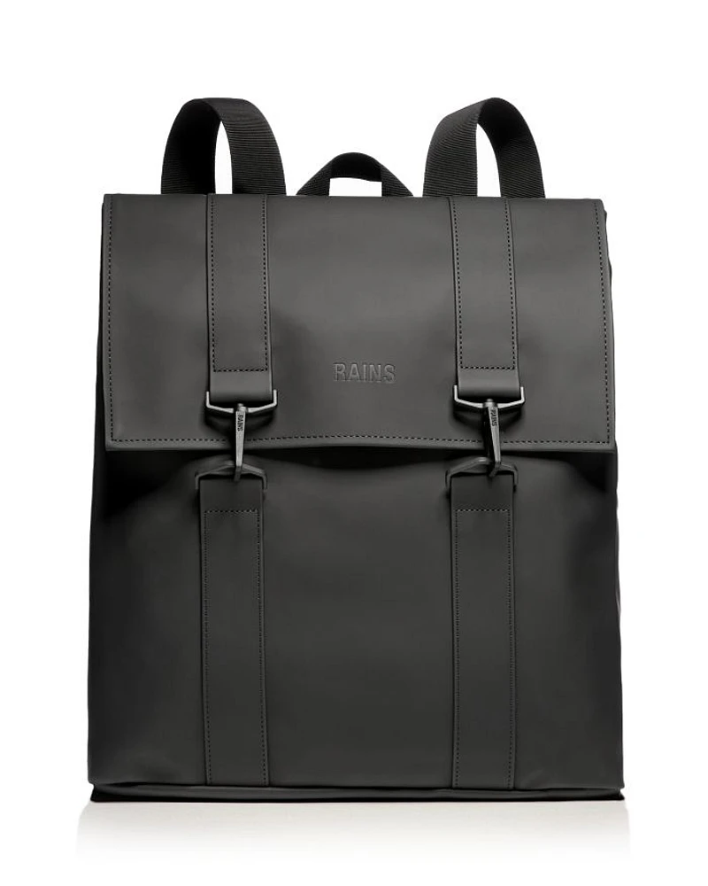 Men's Faux Leather Backpack