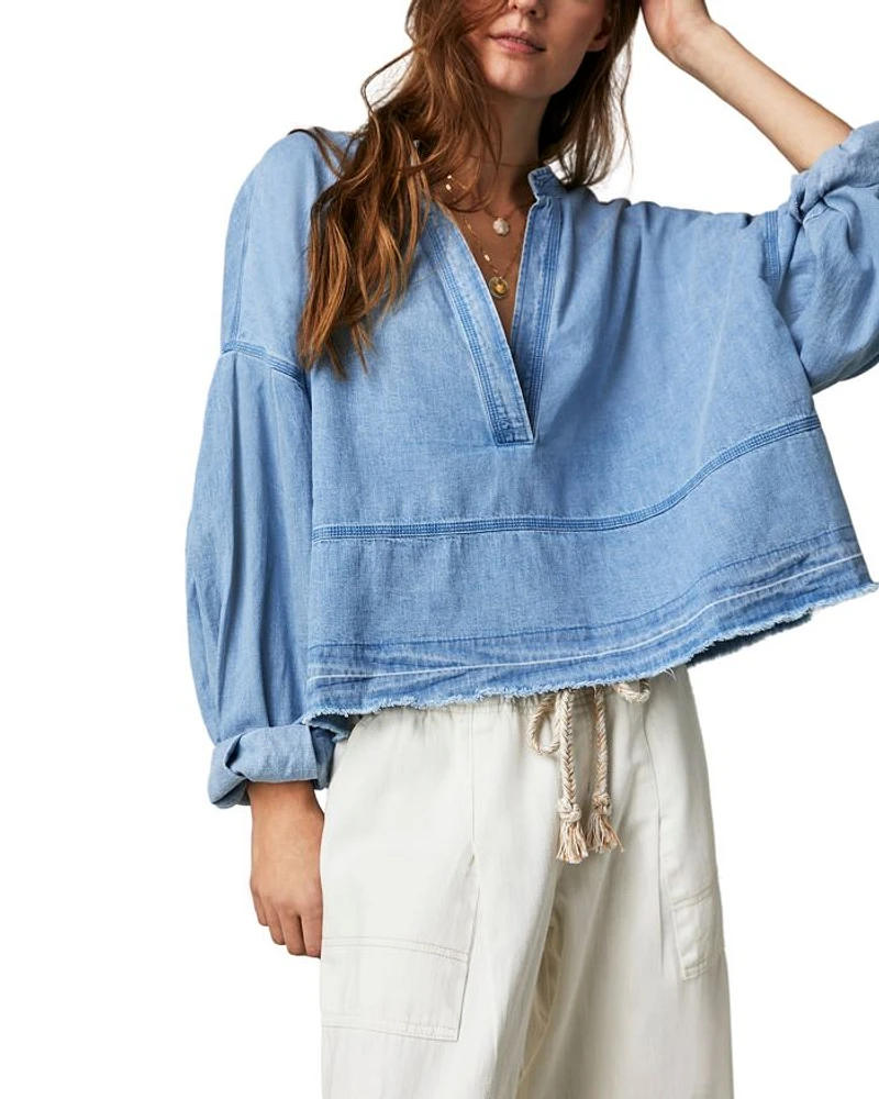 Jude Denim Pullover