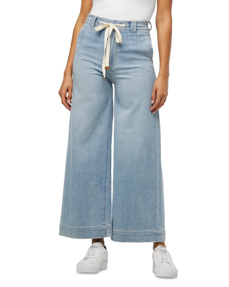 The Addison High Rise Cropped Wide Leg Jeans Admiration
