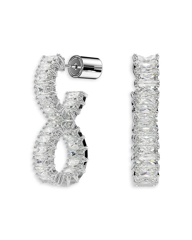 Hyperbola Infinity Inside Out Hoop Earrings