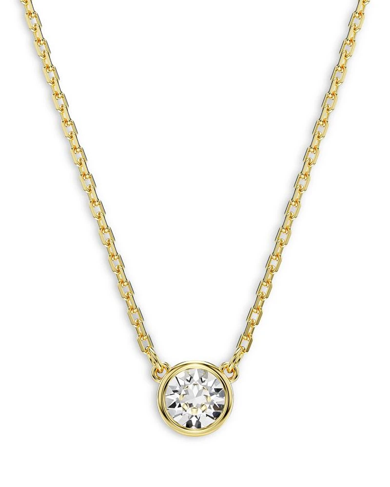 Imber Round Pendant Necklace, 15"