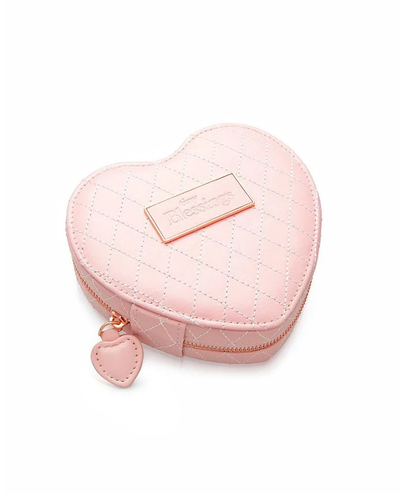 Girls' Pink Heart Jewelry Box - Baby, Little Kid, Big Kid