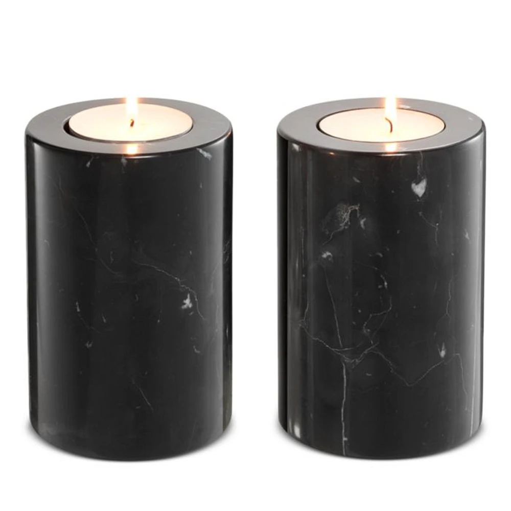 Tobor Tealight Holder, Small, Set of 2