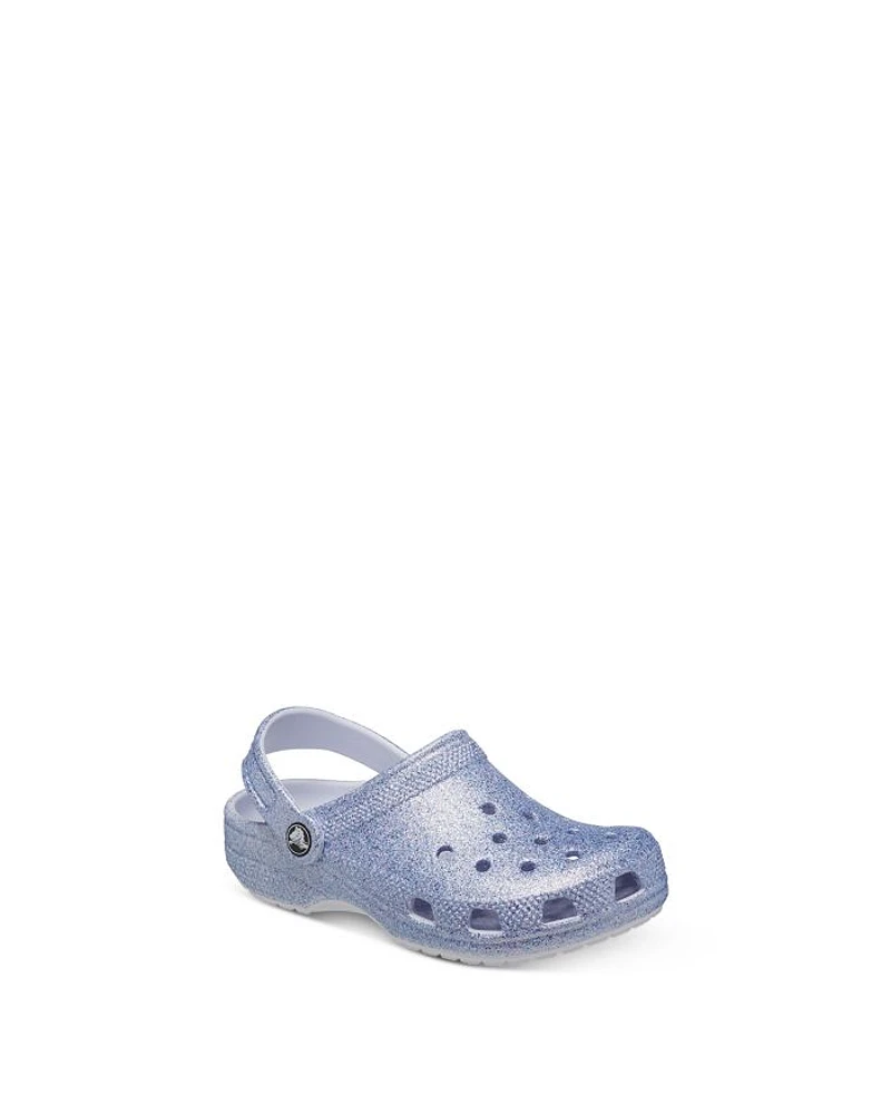 Unisex Classic Glitter Clogs - Toddler