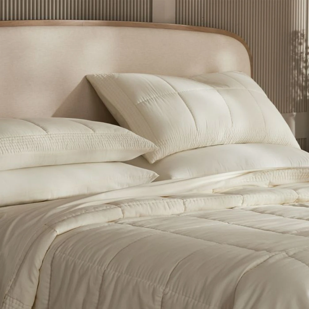 Signature Handstitched Quilted Sham, King