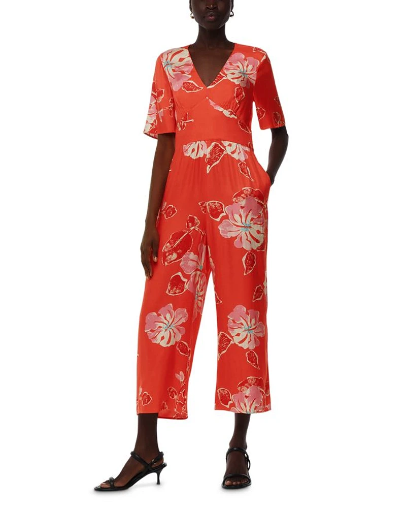 Hawaiian Print Aimee Jumpsuit