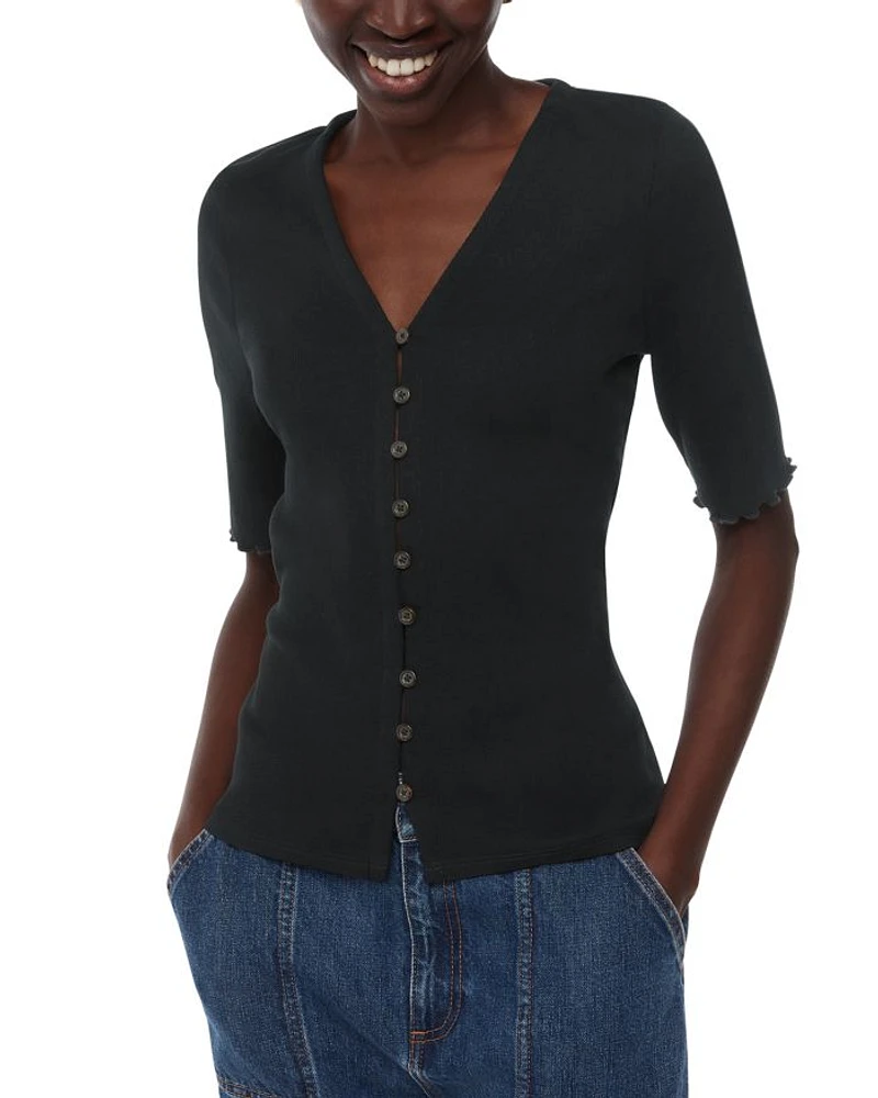 Button Front Top