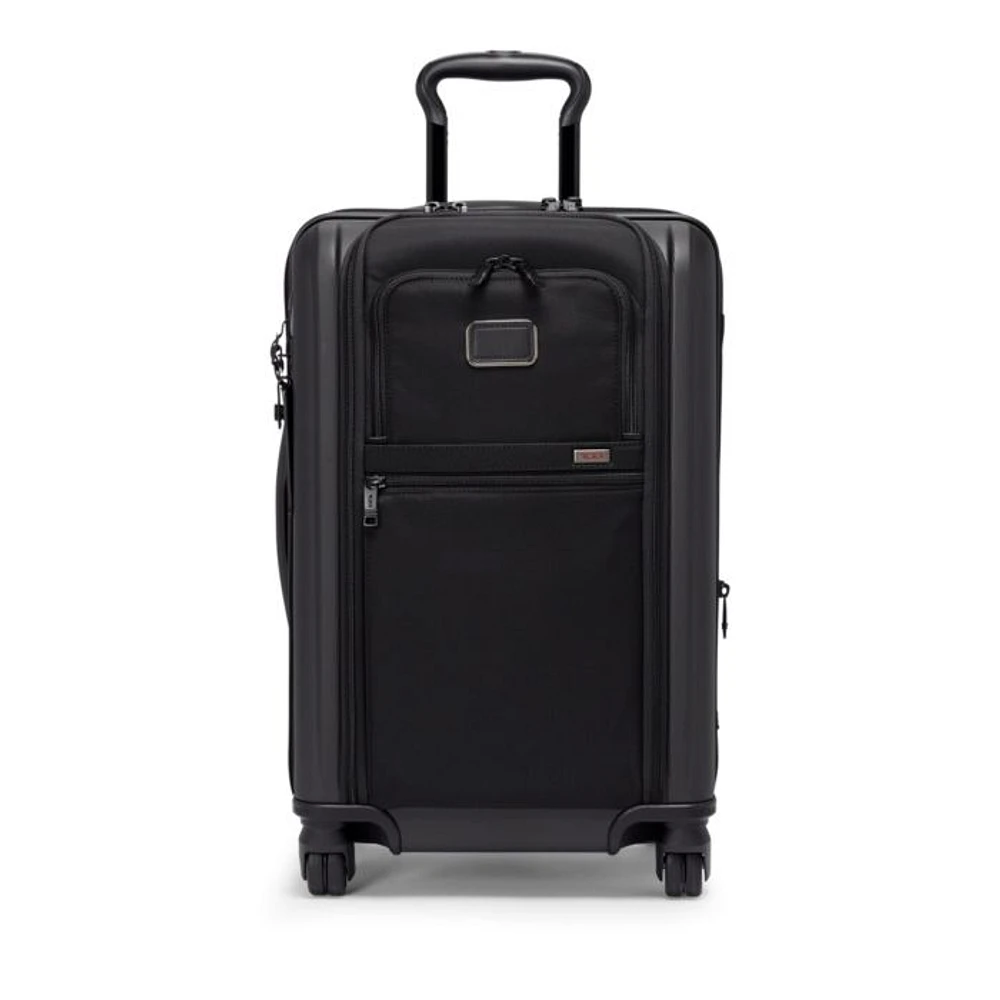 Alpha International Expandable Carry On Spinner Suitcase