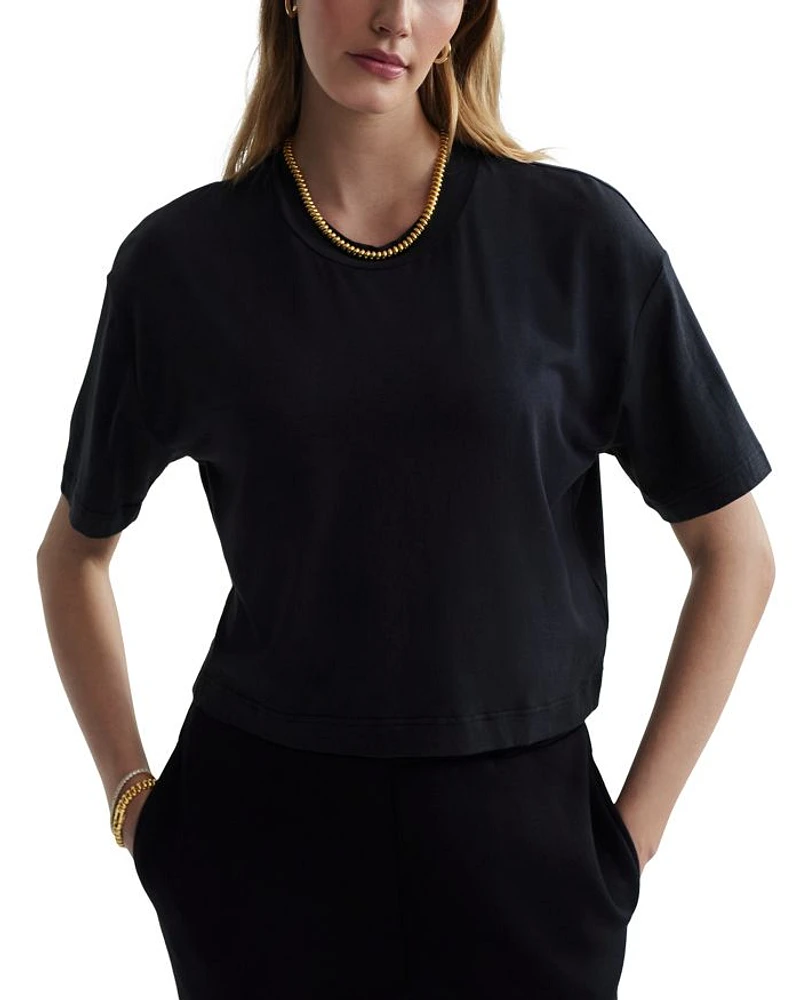 Venice Easy Cropped Tee