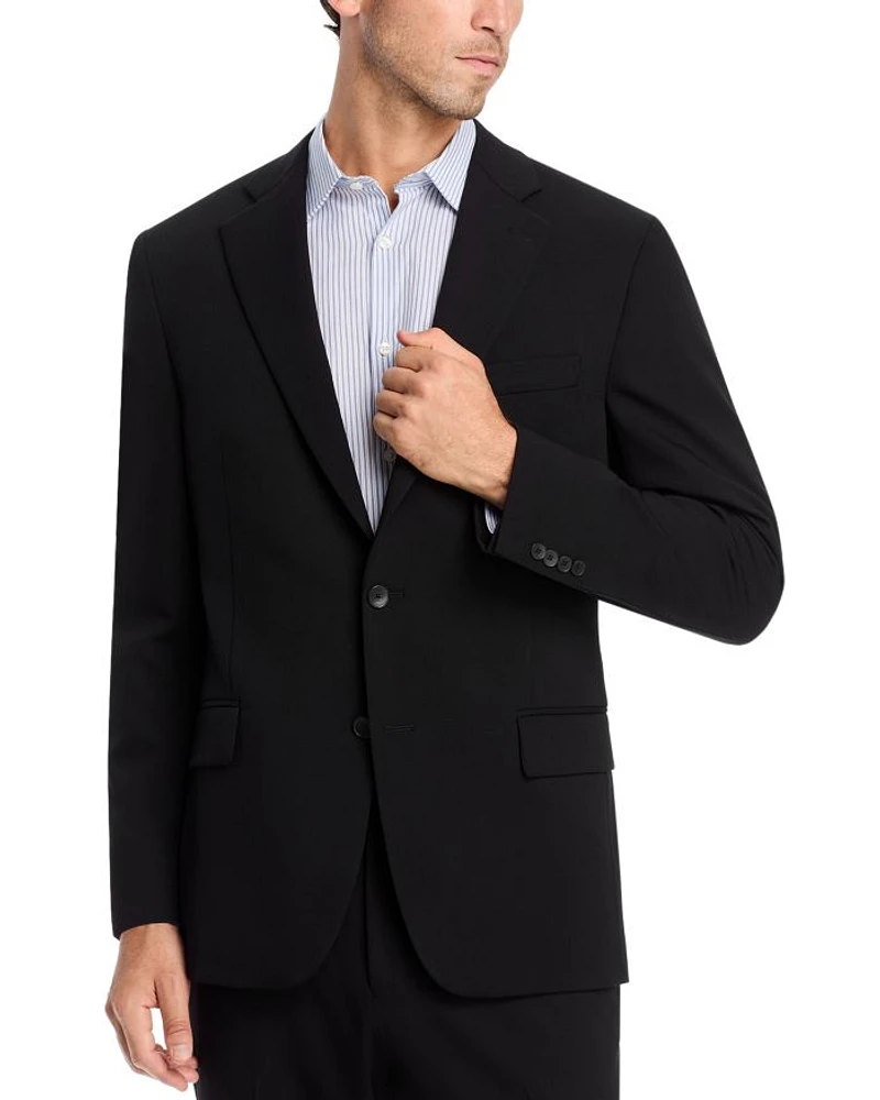 Stretch Wool Unstructured Slim Fit Suit Jacket