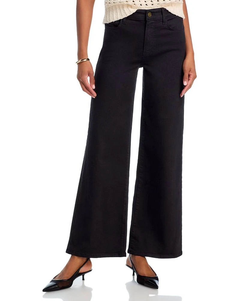 Le Slim Palazzo High Rise Wide Leg Jeans