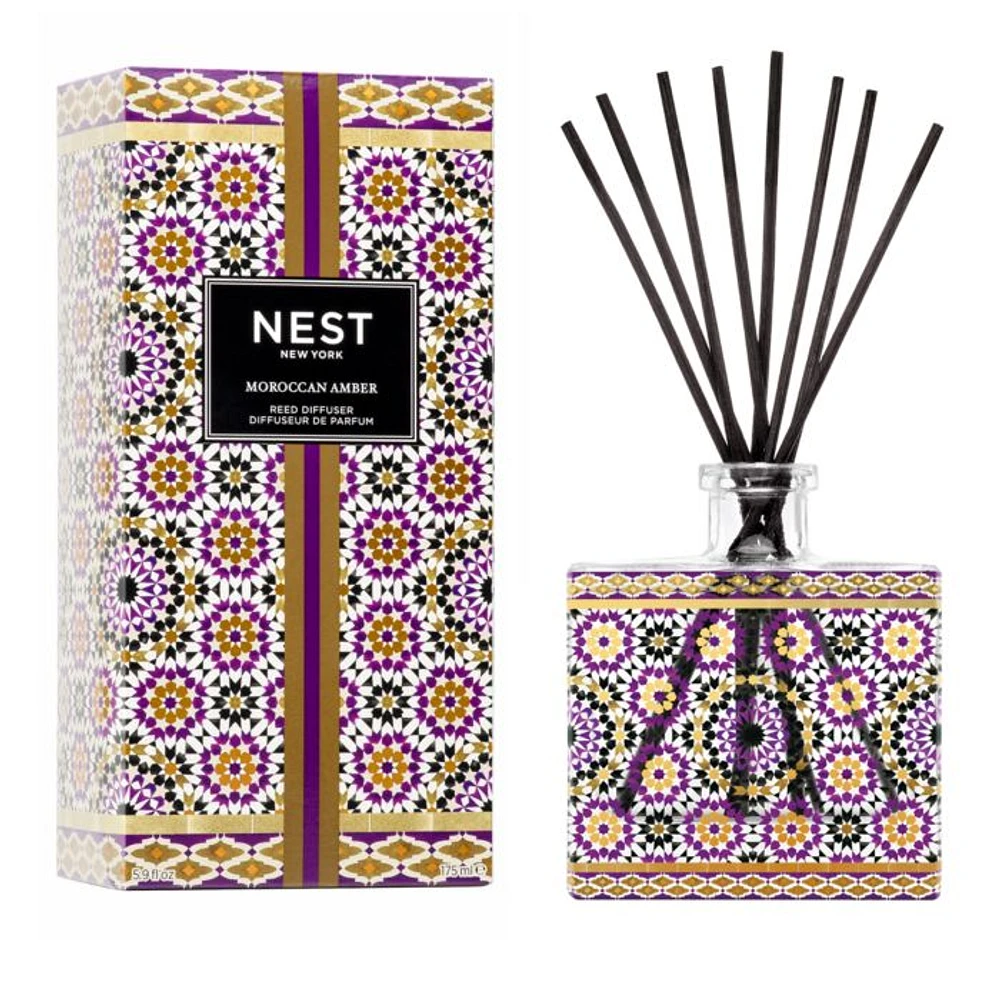 Moroccan Amber Specialty Reed Diffuser, 5.9 oz.