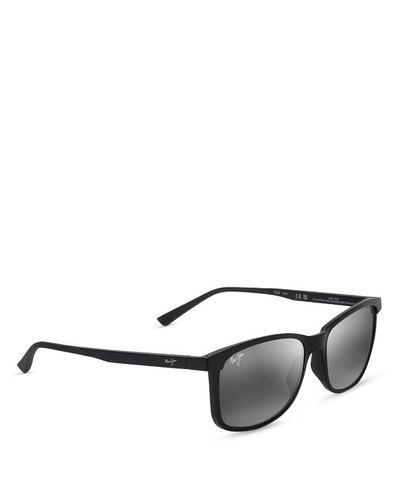 Hulili Rectangular Sunglasses, 57mm