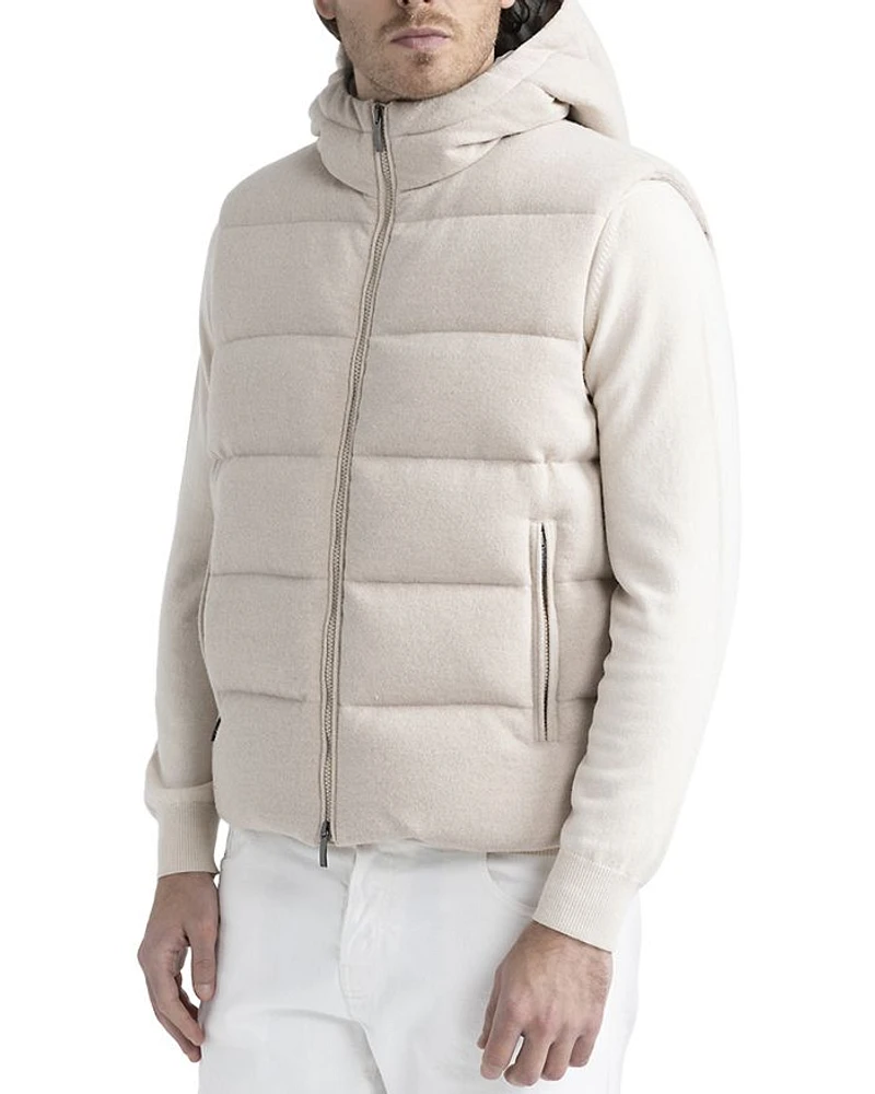Zip Front Down Vest