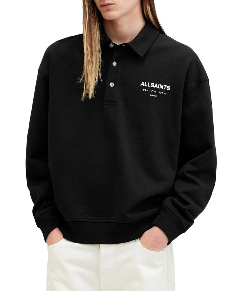 Underground Oversized Logo Polo