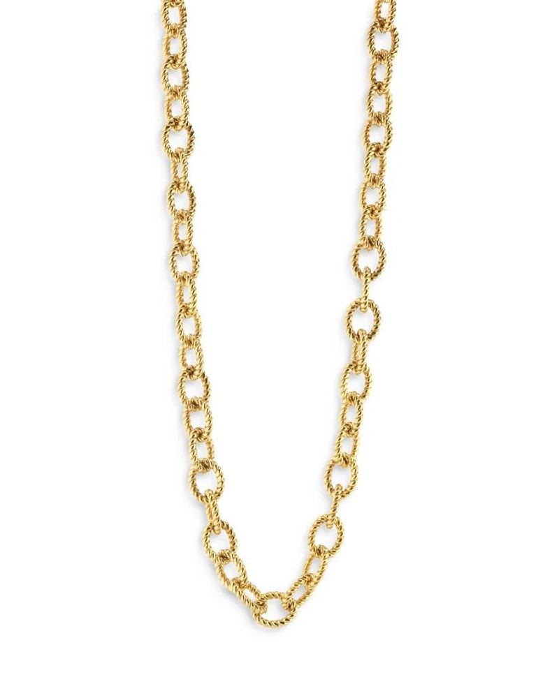 Victoria Small Chain Necklace, 32"