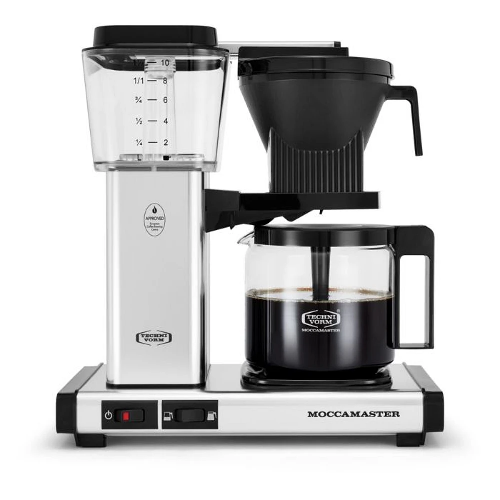 Moccamaster KBGV Select Coffee Maker Polished Silver