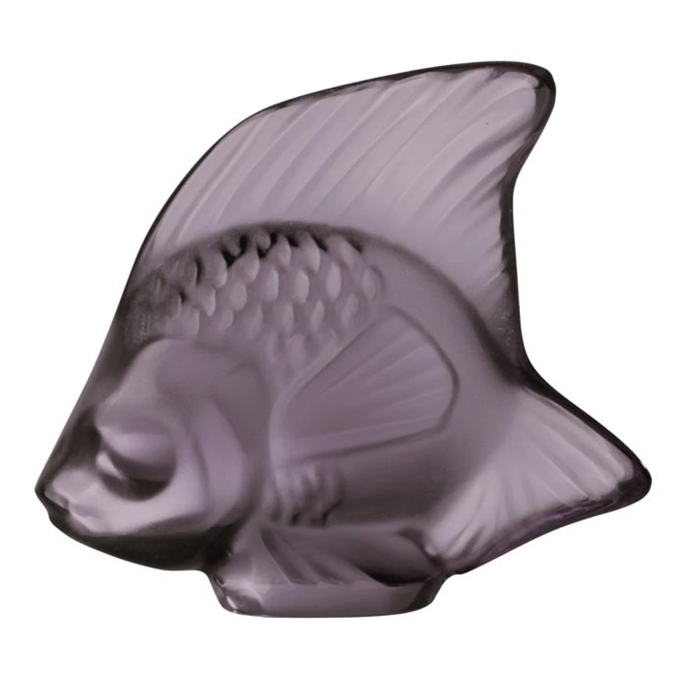Crystal Fish Figure Purple