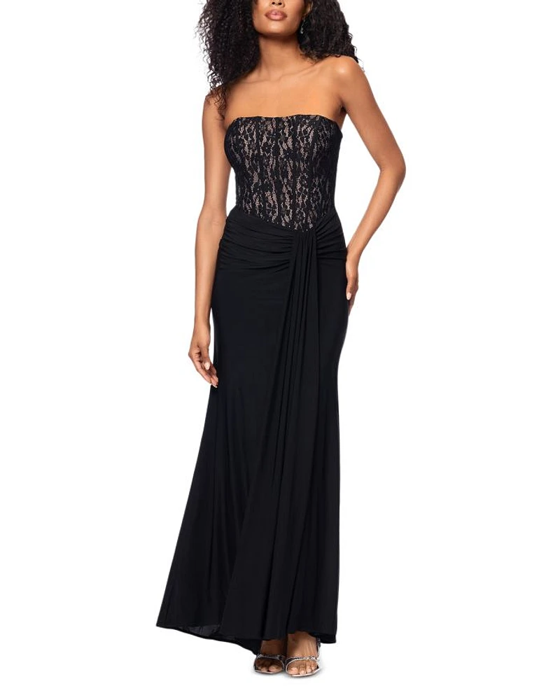 Lace Corset Gown - Exclusive