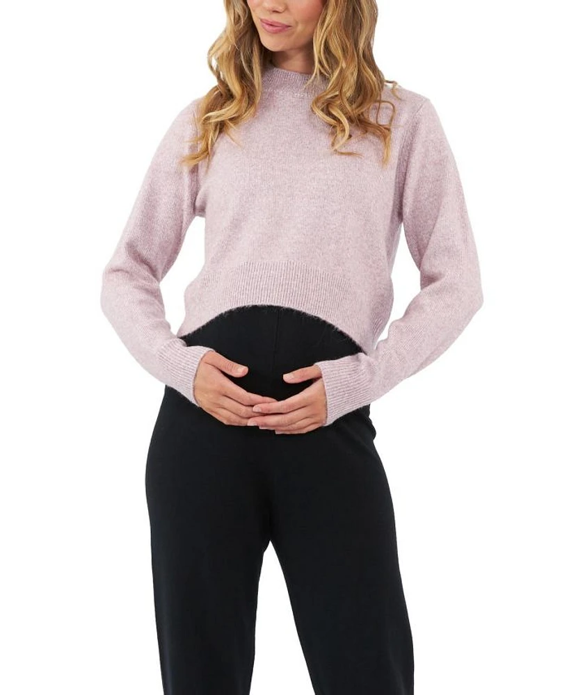 Tia Crop Knit Sweater