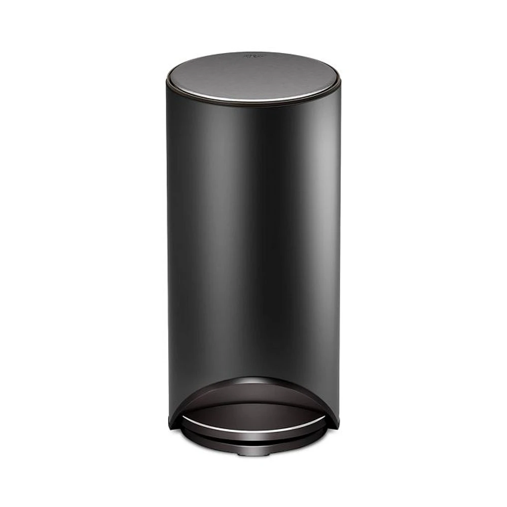 Arc Liter Slimline Pedal Trash Can With Liner Pocket