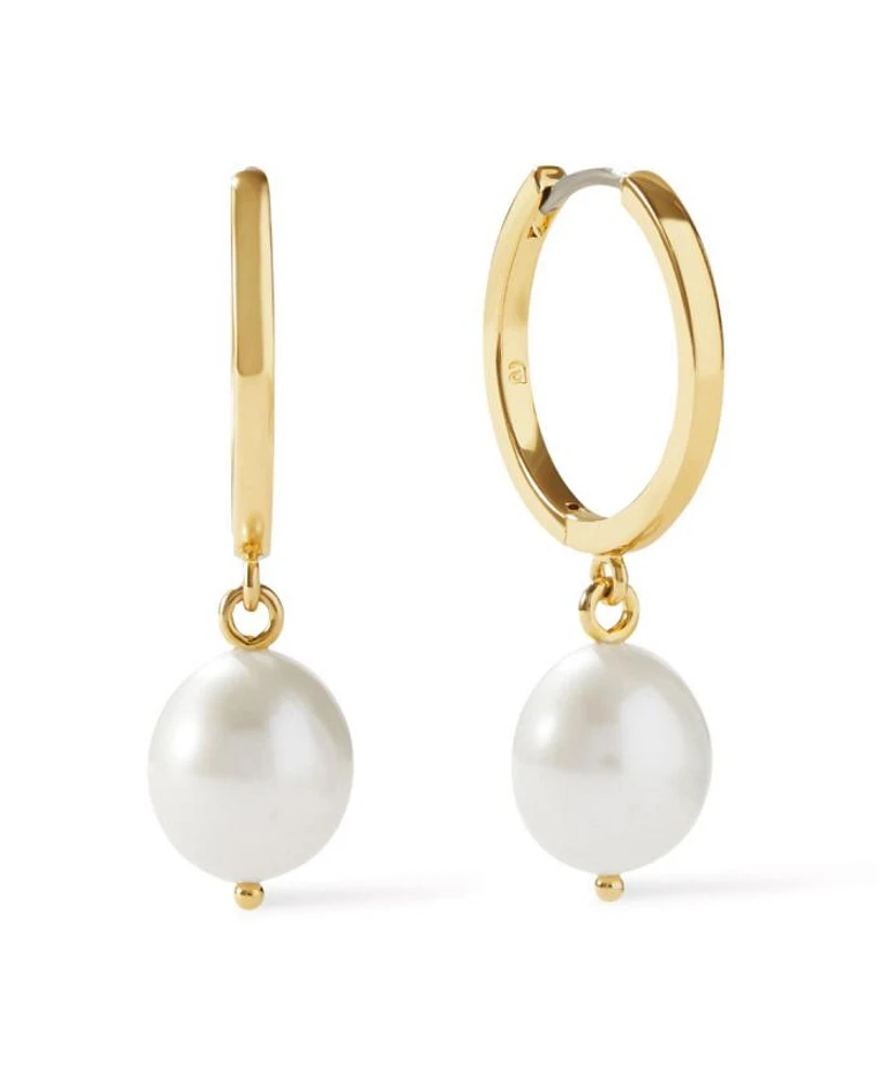 Pearl Hoops - Medium Frida