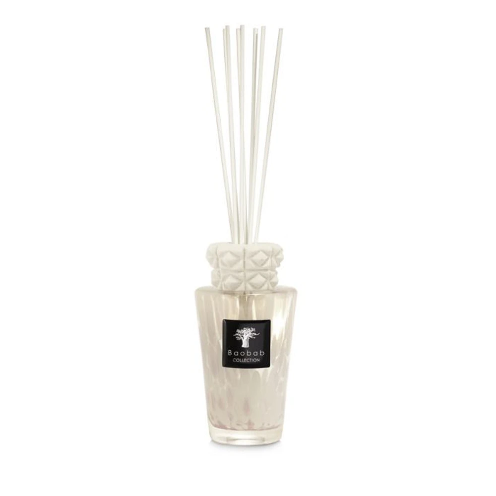 Totem White Pearls Luxury Mini Bottle Diffuser, 8.45 oz.
