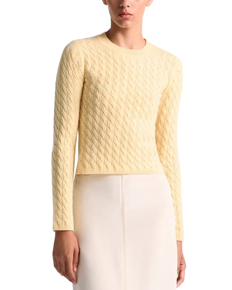 Milla Cashmere Cable Knit Sweater