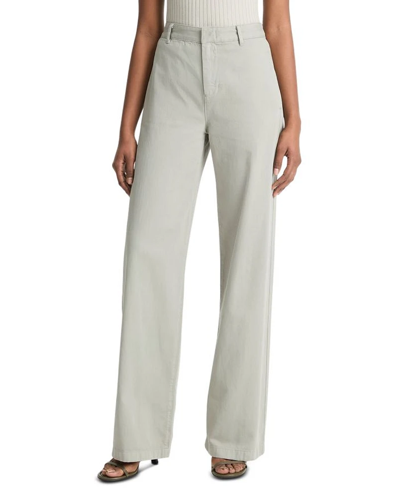 High Rise Wide Leg Pants
