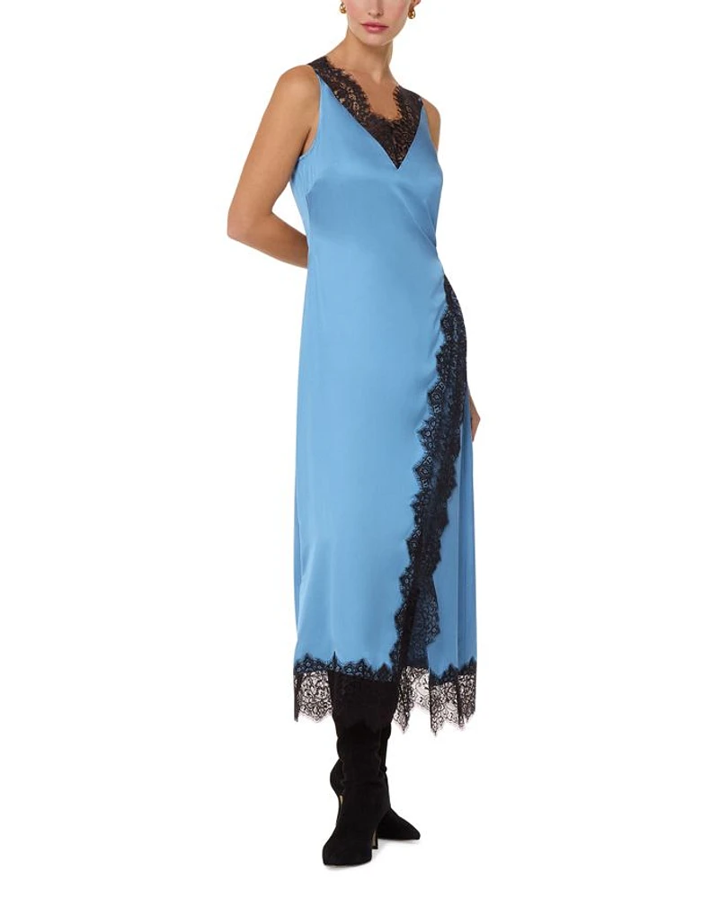 Iris Lace Wrap Dress