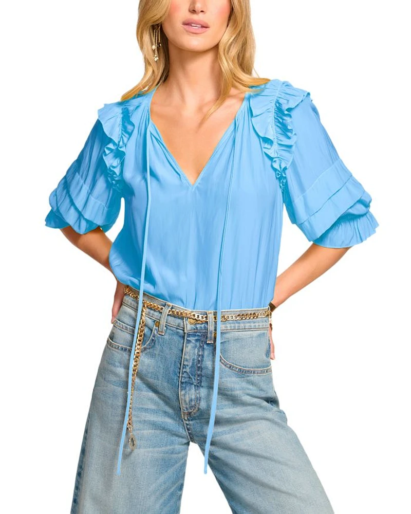Samira Ruffle Blouse