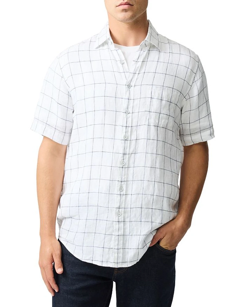 Avonden Short Sleeve Linen Shirt