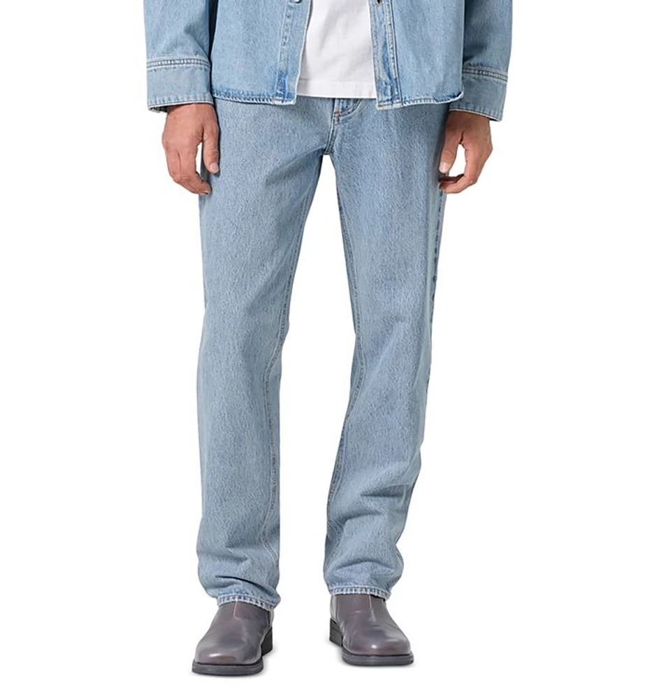 Waldon Relaxed Fit Straight Leg Jeans Circuit Blue