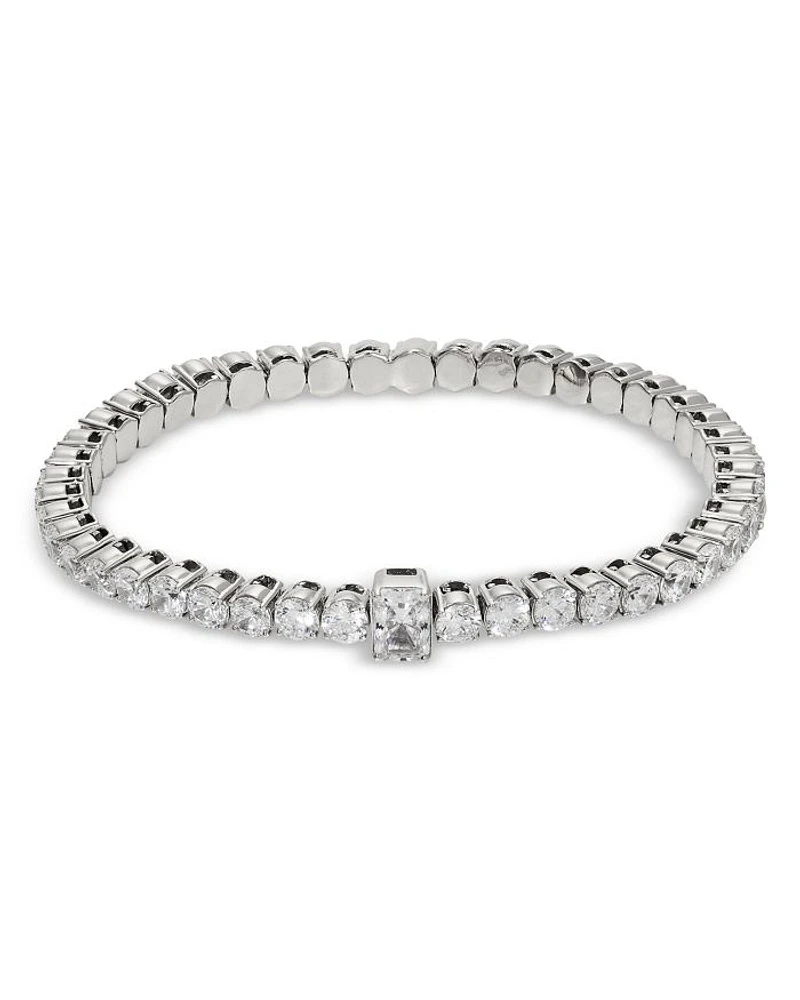 Dazzle Cubic Zirconia Stretch Bracelet
