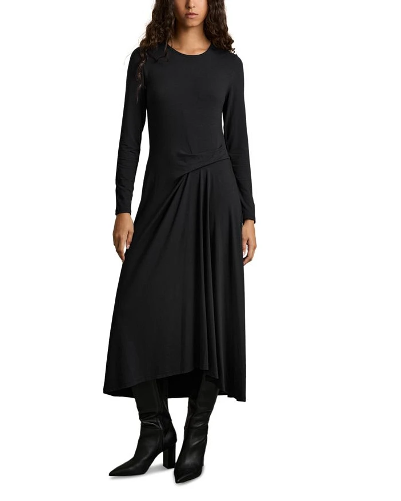 Ivy Ruched Midi Dress