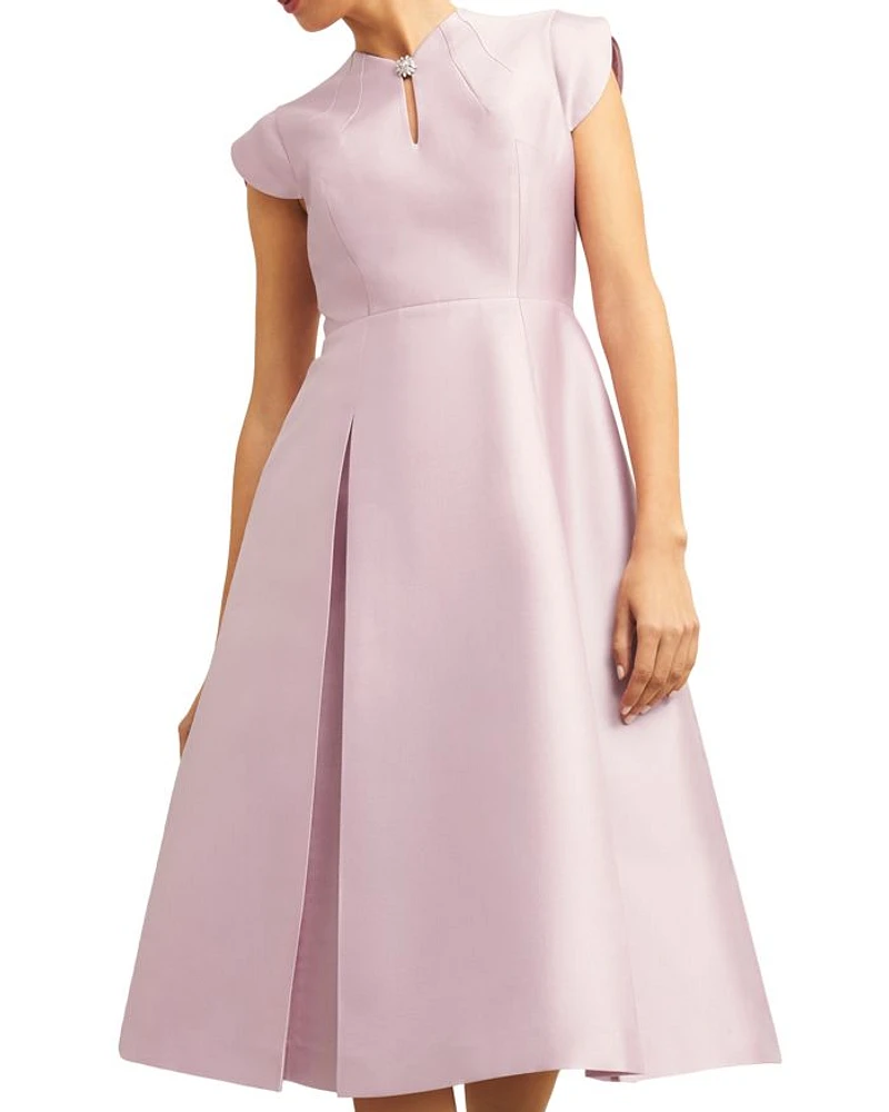 Rhea Pleated Skirt Dress
