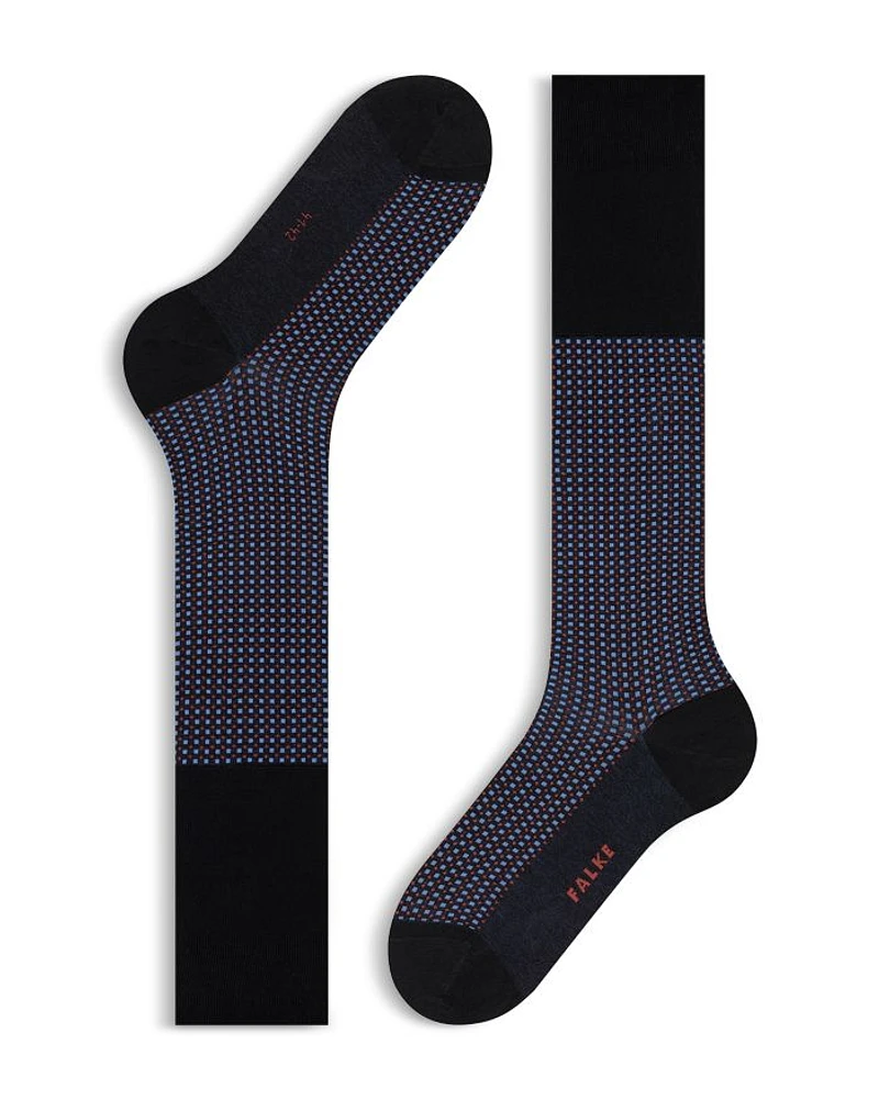 Uptown Tie Knee High Socks