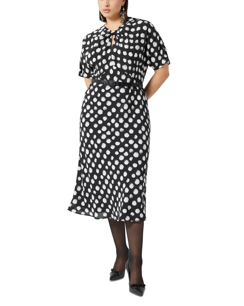 1A Uscita Zuai Dot Print Dress