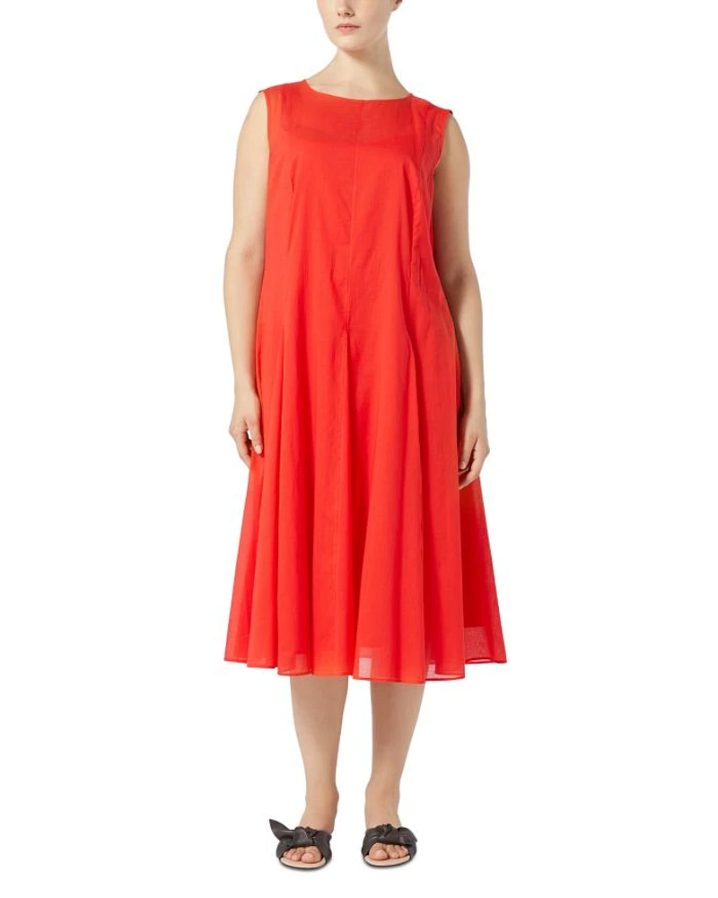 2A Uscita Corvino Voile Flared Dress