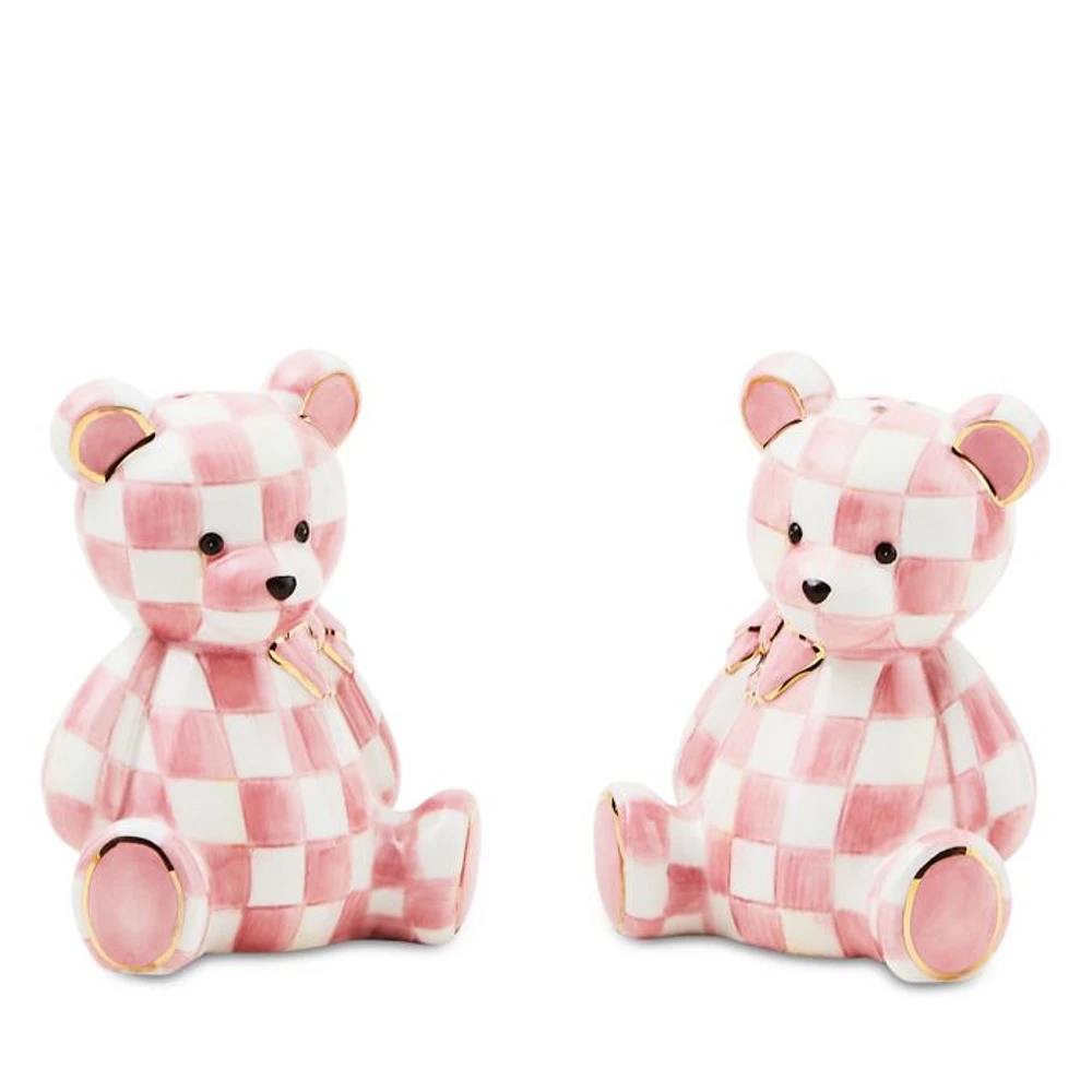 Rosy Bear Salt & Pepper Set