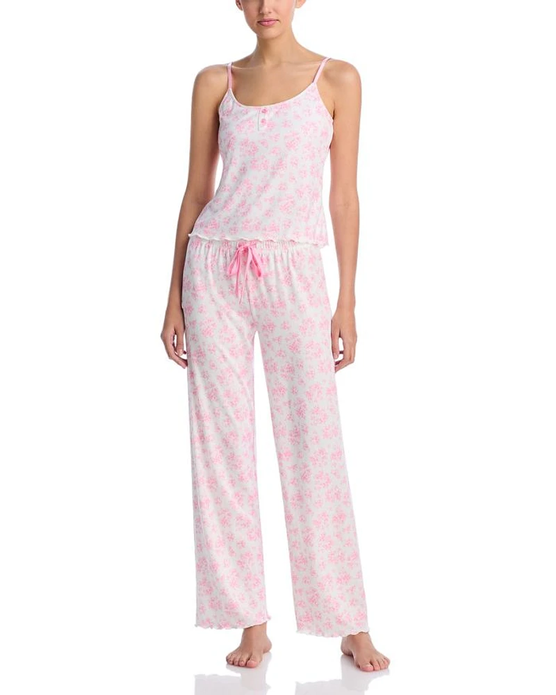 Pointelle Lounge Pajama Set