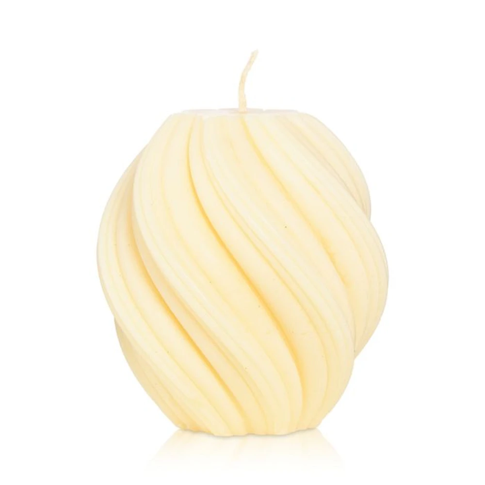 Misoli Swirl Cylinder Candle