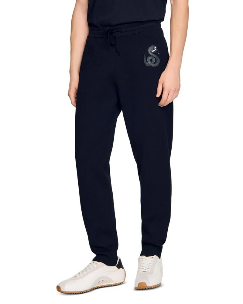 Snake Detail Joggers