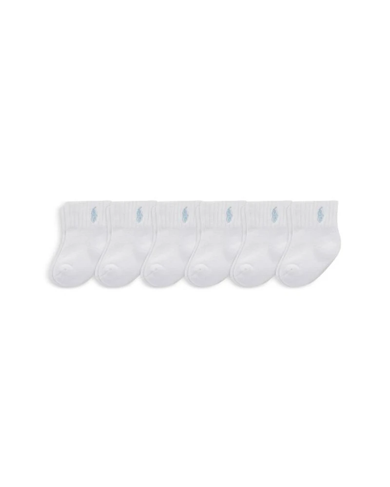Boys' Gripper Socks, Pack of 6 - Baby