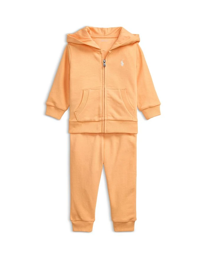 Boys' French Terry Full Zip Hoodie & Pant Set - Baby