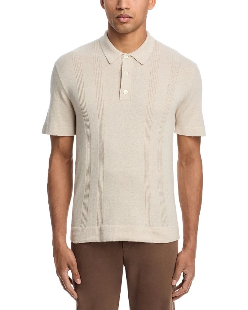 Relaxed Fit Polo Sweater