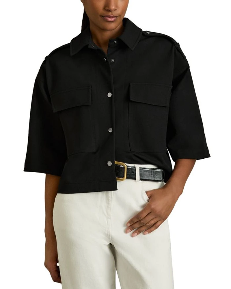 Myrtle Cropped Shacket