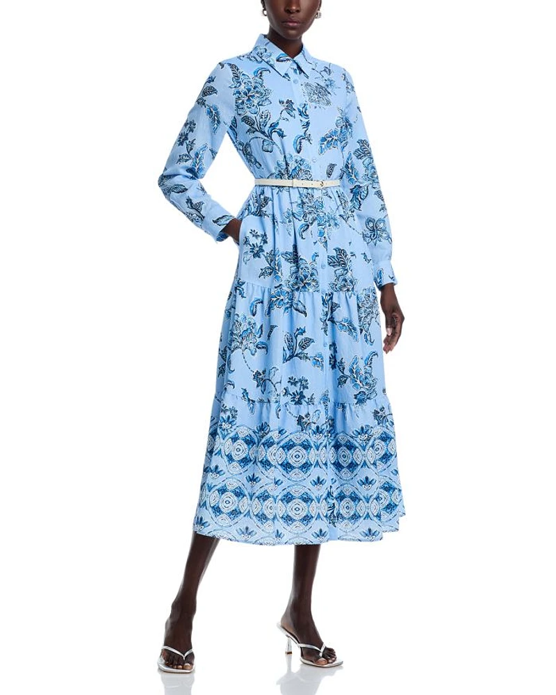 The Caroline Estate Garden Printed Dress