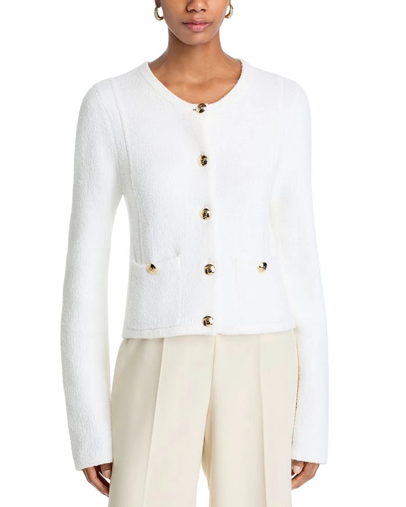 Aubree Bouclé Sweater Jacket