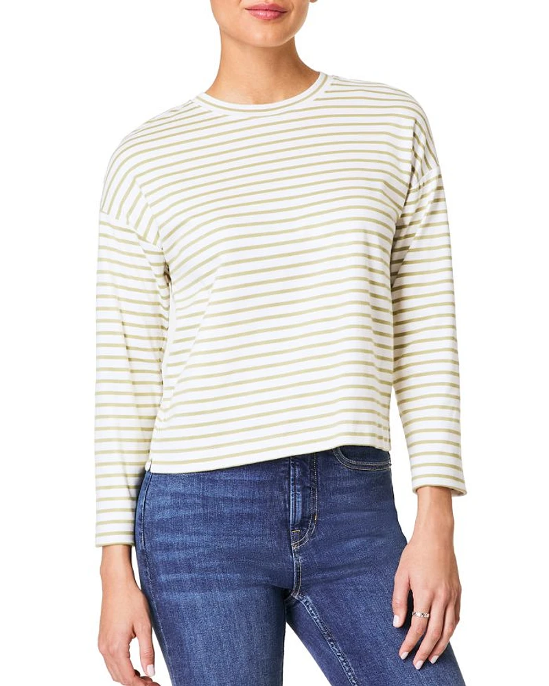 Cool Cotton Boxy Long Sleeve Tee